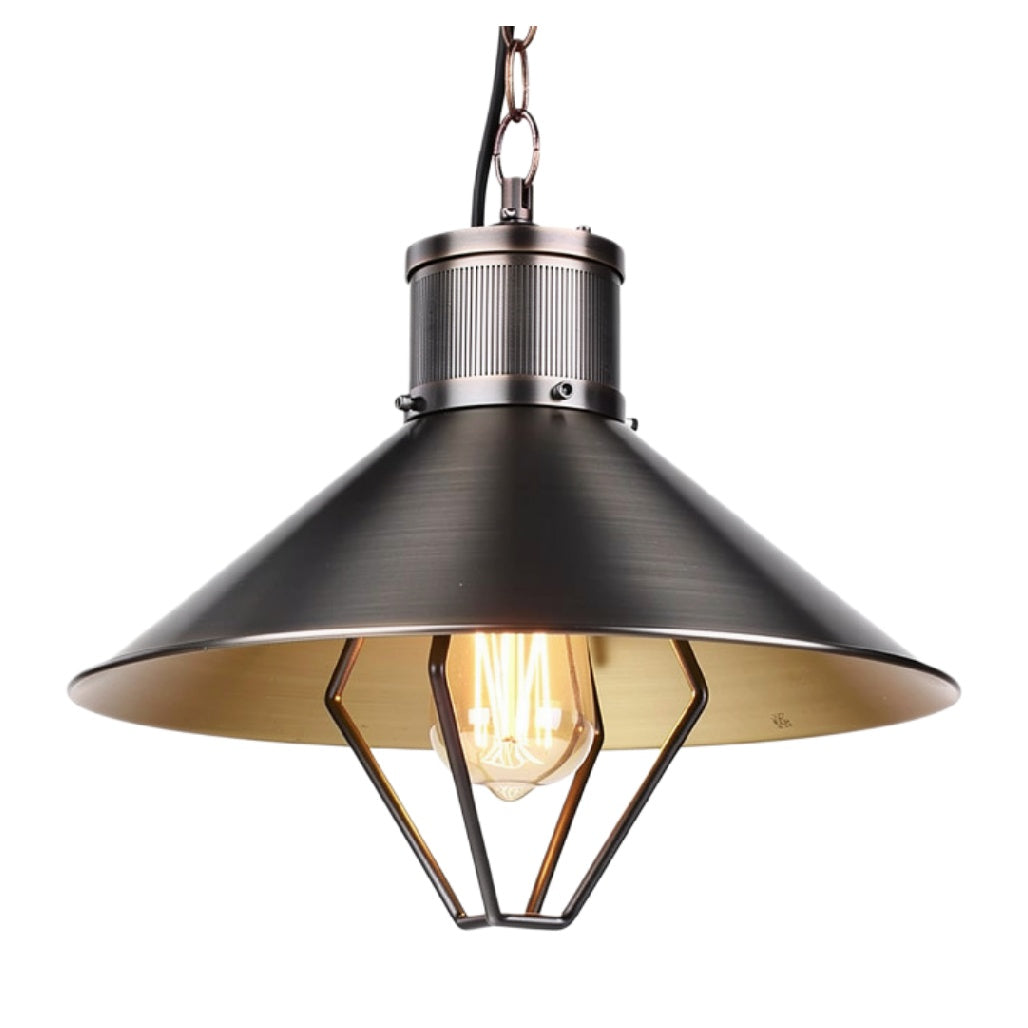 "Industrieel Hanglamp met Metaalijn en E26 Fitting"
