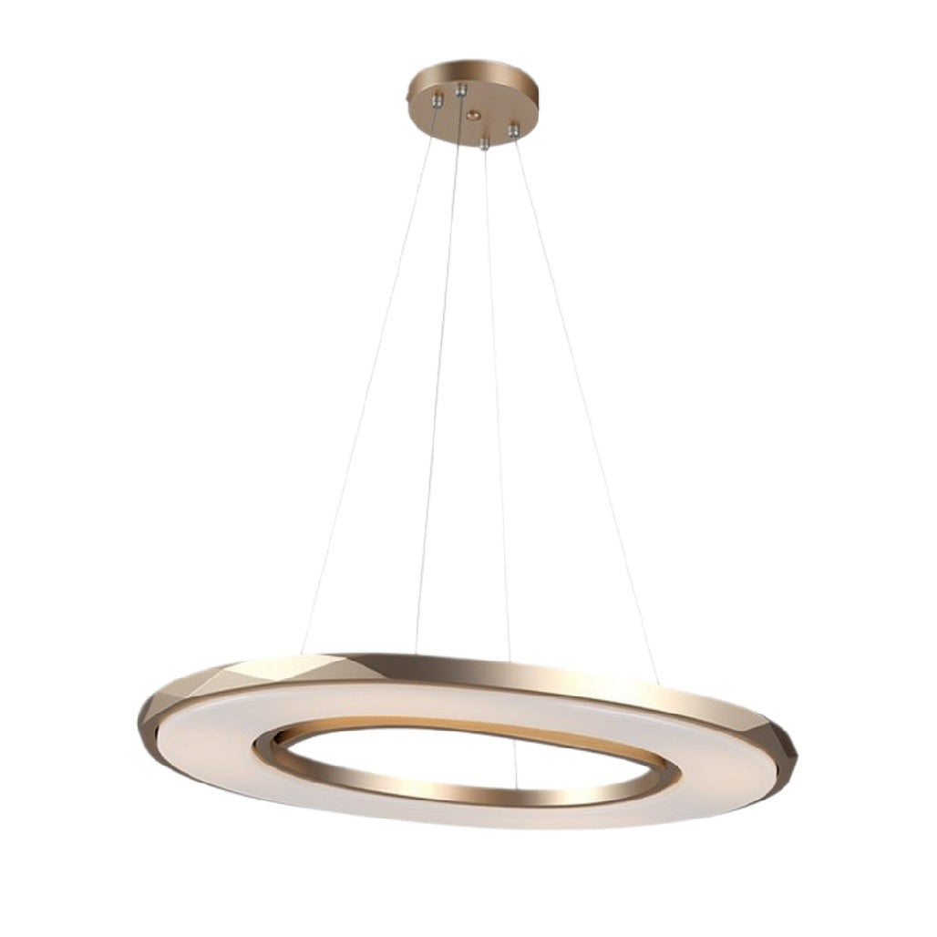 "Modern Hanglamp met Geometrisch Ontwerp en LED-verlichting"